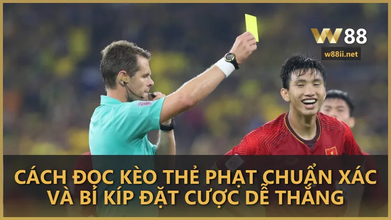 Cách đọc kèo thẻ phạt chuẩn xác và bí kíp đặt cược dễ thắng