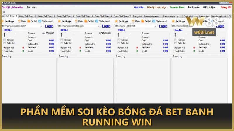 Phần mềm soi kèo bóng đá hiệu quả nhất - Bet Banh Running Win